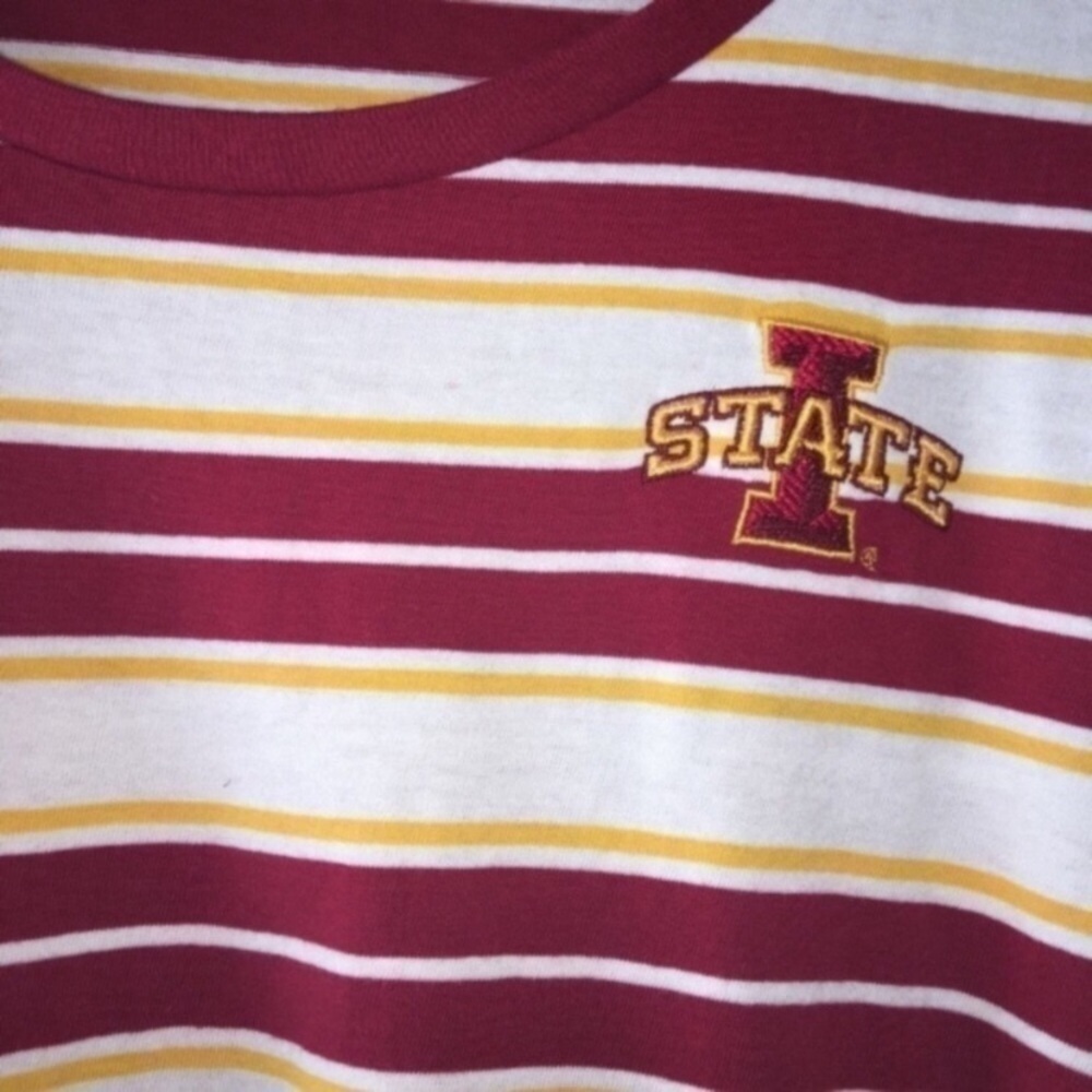 NCAA lowa State Cyclones Striped Tee - Picture 3 of 4